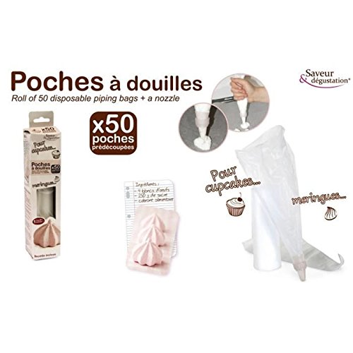 Lily Cook KP5070 Poche Jetable + Douille Plasti...