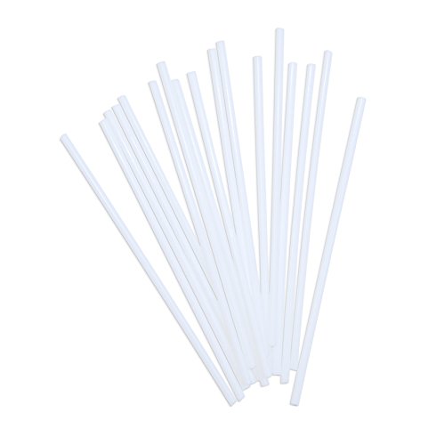 LILY COOK - Lot de 50 bâtonnets blancs 12 cm po...