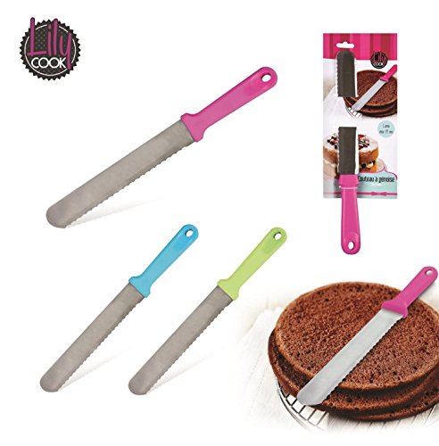 Lily Cook - Couteau à Génoise Inox- Lame 21 cm