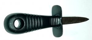 COUTEAU A HUITRES EN INOX AVEC GARDE