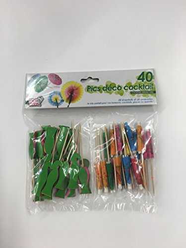 PIC DECO COCKTAIL 40 PIECES
