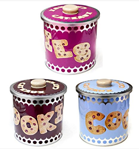 1 BOITE A COOKIE BISCUIT BONBON METAL 17 X 16 C...