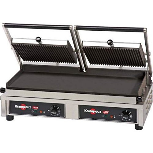 Grill panini double lisse / rainuré