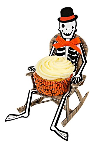 Cake Online OCM0665 Halloween Individuel Squelette Lot de 8 Présentoirs Cupcake Carton 45 x 45 x 14 cm 3563990005686 CAKE ONLINE Cake Online OCM0665 Halloween Individuel Squelette Lot de 8 Présentoirs Cupcake Carton 45 x 45 x 14 cm 3563990005686 CAKE ONLINE