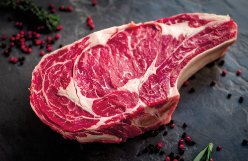  VIANDE BOVINE : CÔTE AVEC OS *** À GRILLER RACE ANGUS code EAN 3564125879632 