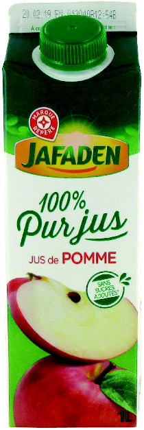 MR2 PUR JUS DE POMME “JAFADEN” code EAN 3564700002872 
