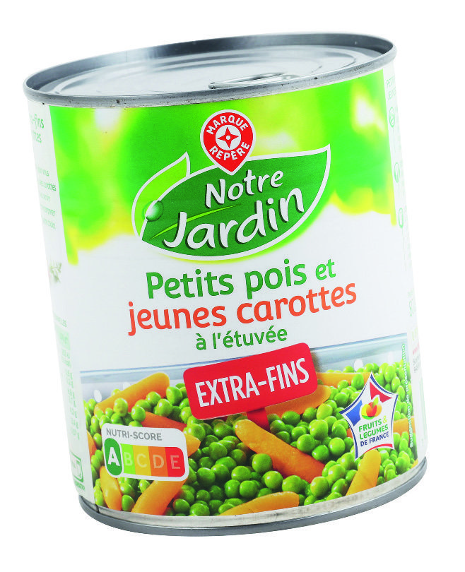 PETITS POIS ET JEUNES CAROTTES EXTRA-FINS “NOTR...