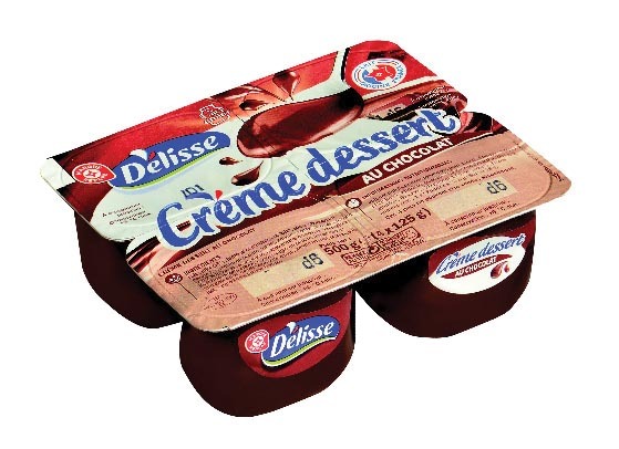 CRÈME DESSERT AU CHOCOLAT “DÉLISSE”*