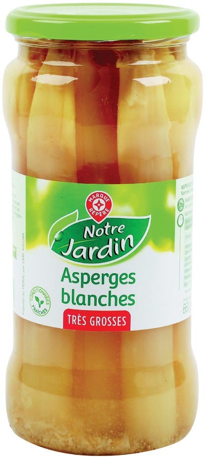 ASPERGES BLANCHES TRÈS GROSSES “NOTRE JARDIN” 