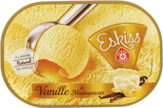 BAC CRÈME GLACÉE VANILLE “ESKISS”