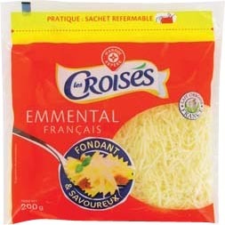 EMMENTAL FRANÇAIS RÂPÉ 29% MAT. GR.(5) “LES CRO...