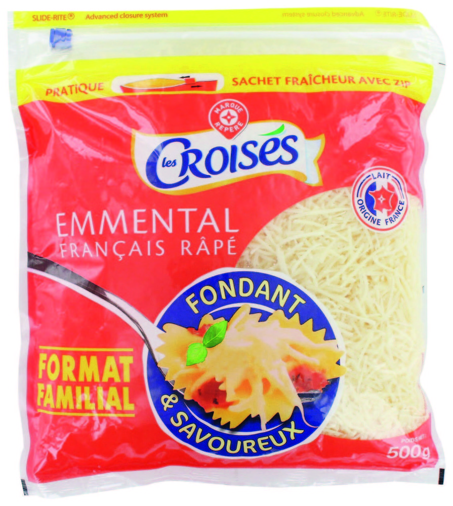 EMMENTAL FRANÇAIS RÂPÉ 29% MAT.GR.(2) “LES CROI...