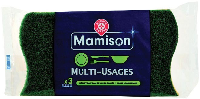 ÉPONGE GRATTANTE MULTI-USAGES “MAMISON”