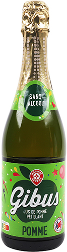 JUS DE POMME GAZÉIFIÉ SANS ALCOOL