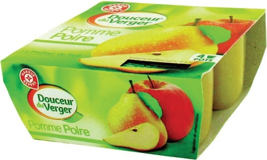 DESSERTS DE FRUITS RÉFRIGÉRÉS POMME POIRE “DOUCEUR DU VERGER” 3564700198278 MR2 DESSERTS DE FRUITS RÉFRIGÉRÉS POMME POIRE “DOUCEUR DU VERGER” 3564700198278 MR2
