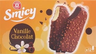 12 BÂTONNETS VANILLE-CHOCOLAT “SMICY” *