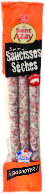 MINI SAUCISSES SÈCHES  “SAINT-AZAY” *