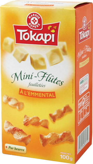 MINI-FLÛTES FEUILLETTÉES “TOKAPI”