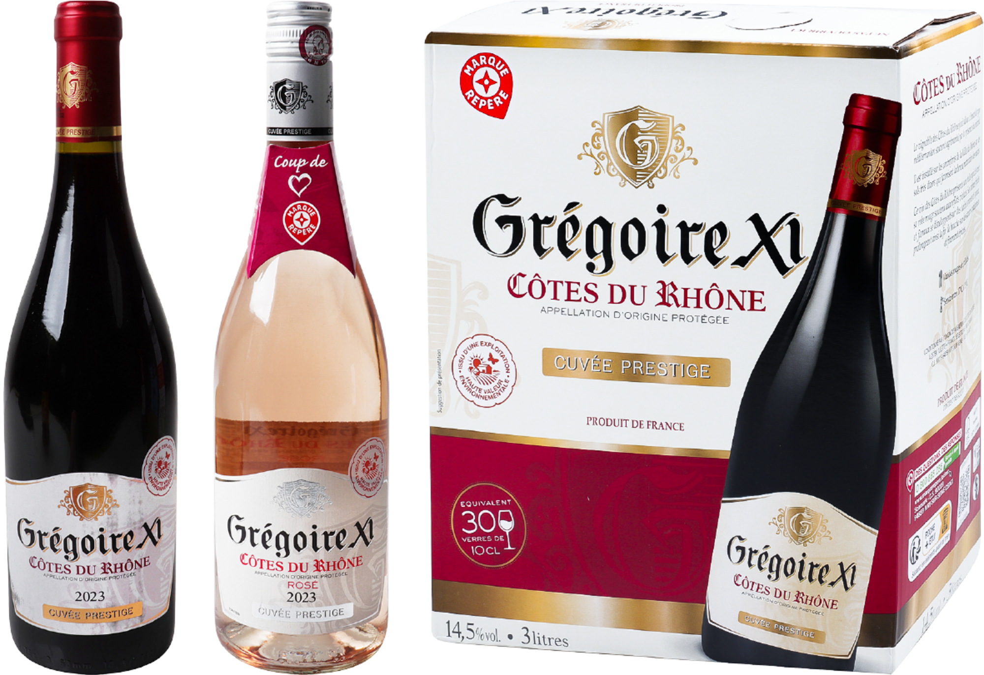 GREGOIRE XI SUR LES PRODUITS PRÉSENTS EN MAGASIN DE LA GAMME "GREGOIRE XI" code EAN 3564700302927 