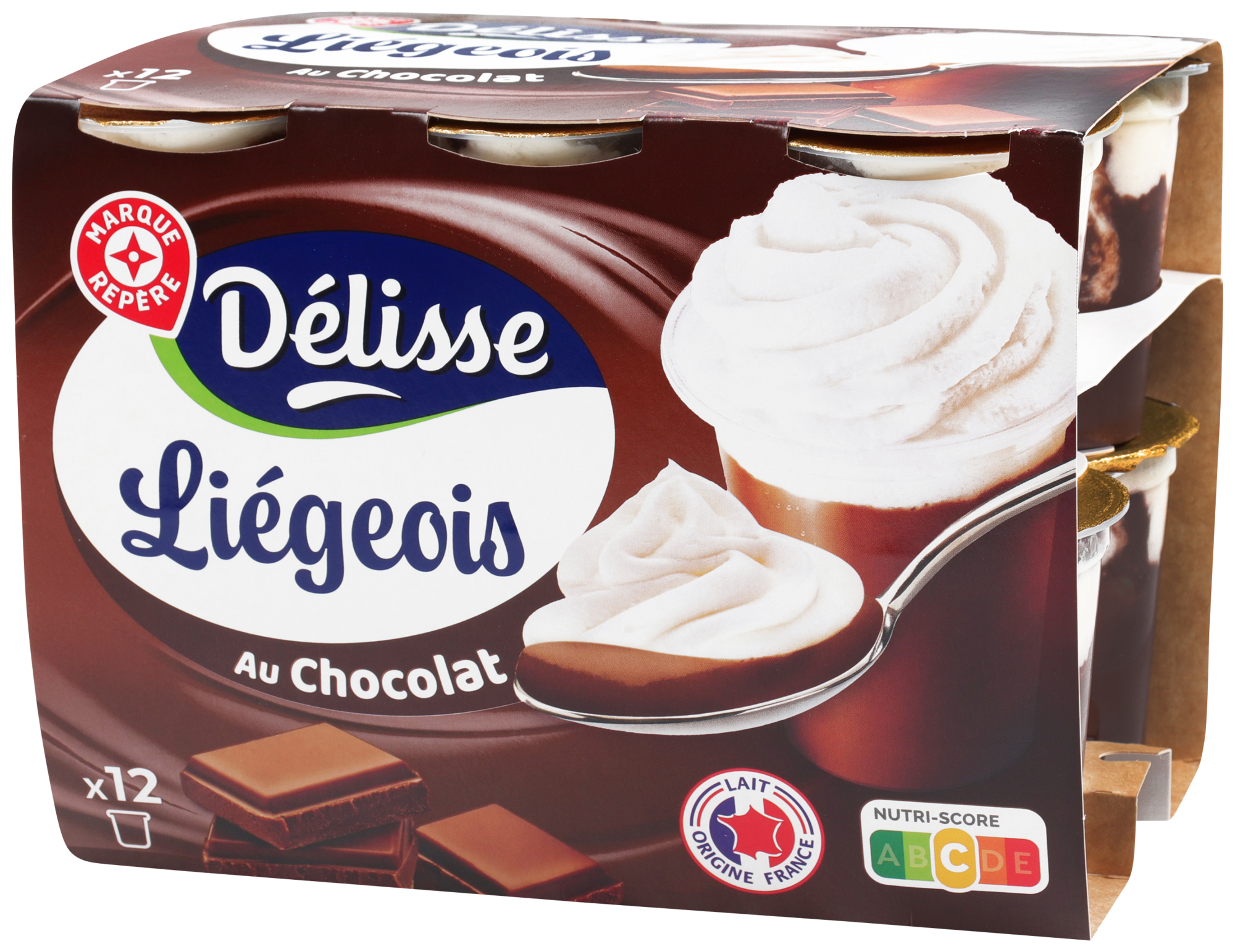 DÉLISSE LIÉGEOIS AU CHOCOLAT  code EAN 3564700306444 