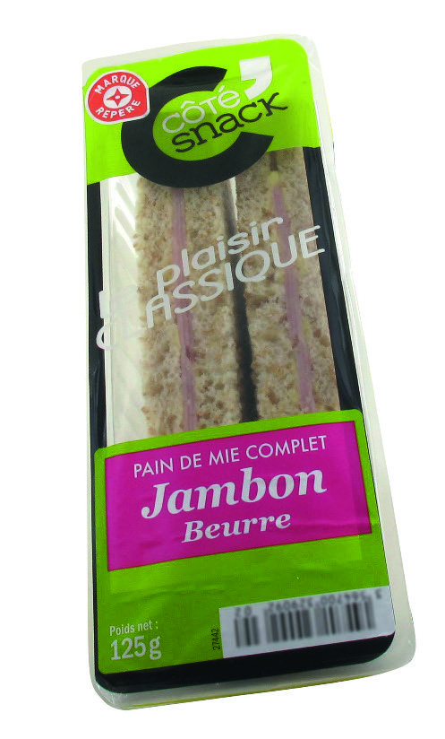 SANDWICHS CLUB JAMBON BEURRE “CÔTÉ SNACK” 3564700329092 MR2