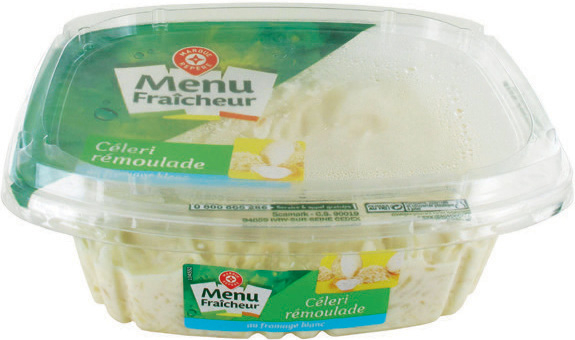 CÉLERI RÉMOULADE AU FROMAGE BLANC “MENU FRAÎCHEUR”