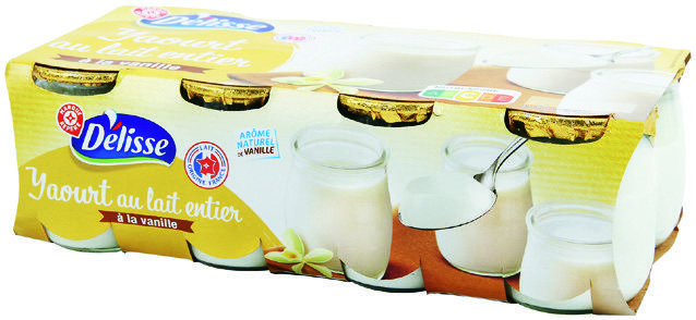 YAOURT POT LAITIER À LA VANILLE “DELISSE”