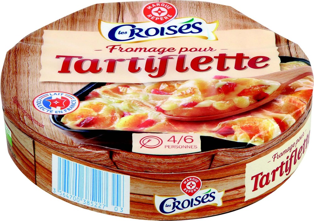 FROMAGE À TARTIFLETTE   27% MAT. GR.** “LES CRO...