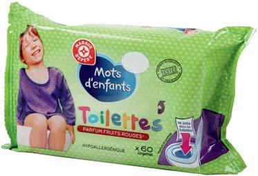 LINGETTES TOILETTES “MOTS D’ENFANTS”
