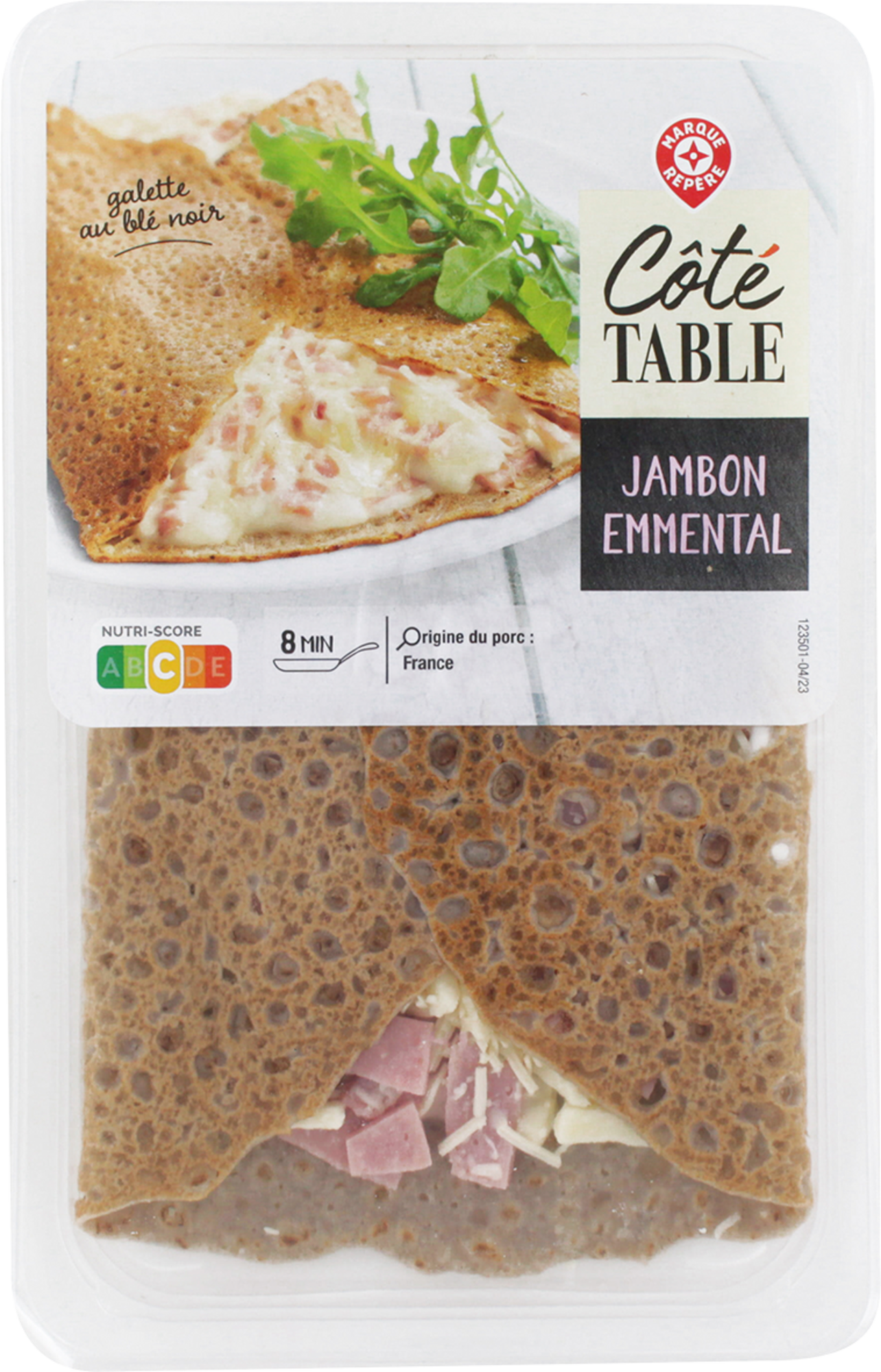 GALETTE AU BLÉ NOIR GARNIE