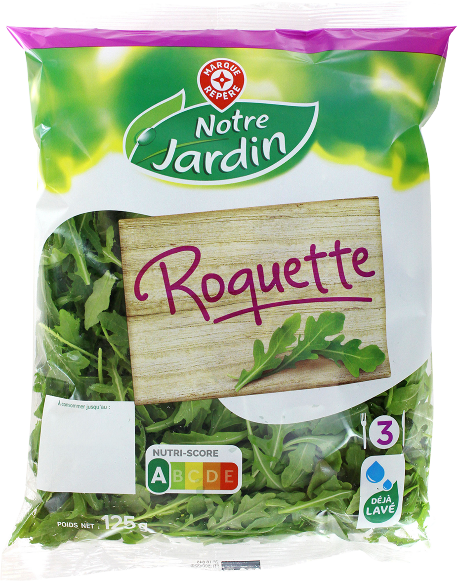 NOTRE JARDIN ROQUETTE 125G code EAN 3564700409831 