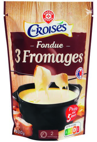 MR2 FONDUE AUX 3 FROMAGES 18% MAT. GR. “LES CROISES” code EAN 3564700426920 
