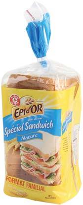 PAIN DE MIE SANDWICH NATURE “ÉPI D’OR”