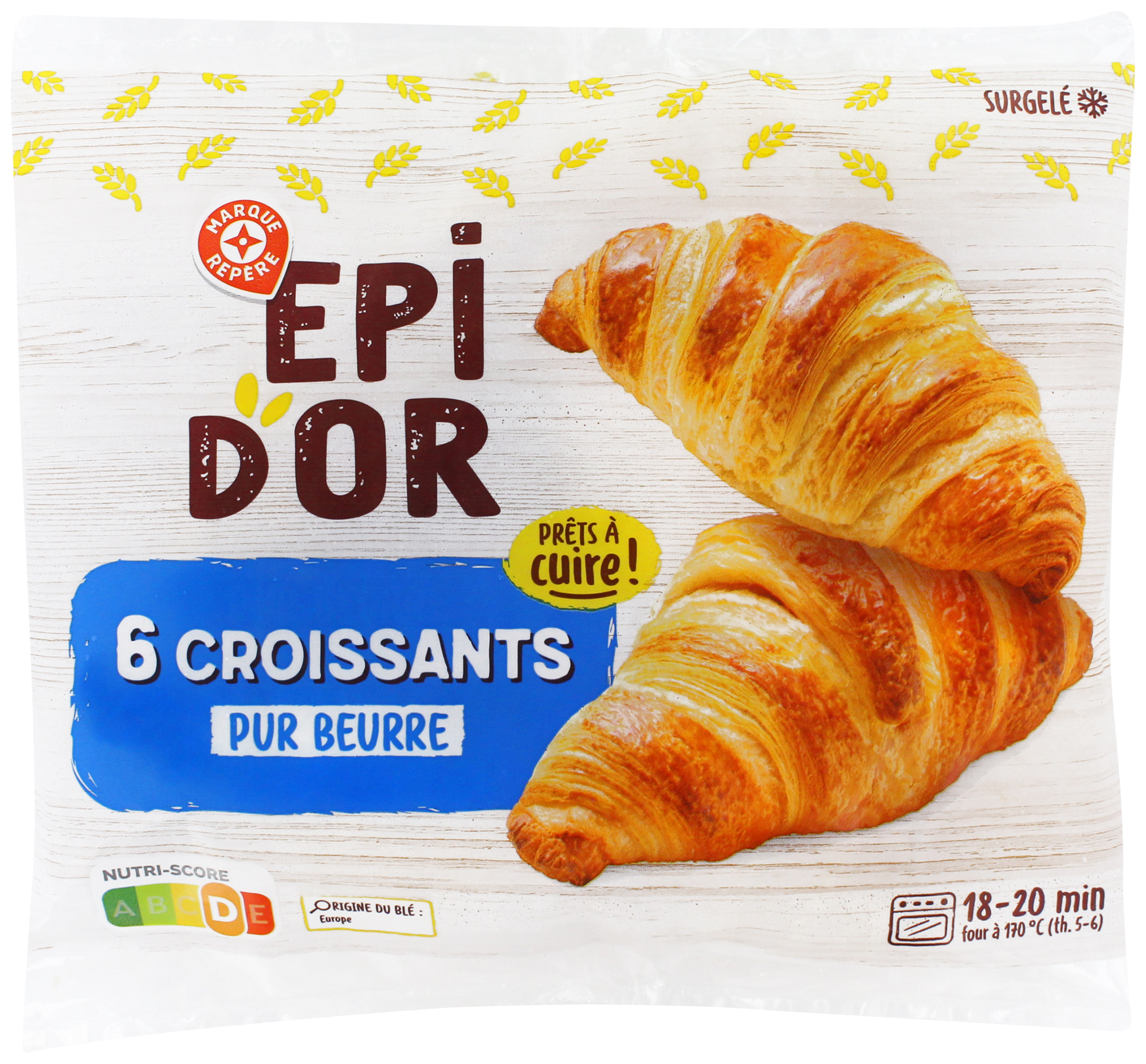 ÉPI D'OR 6 CROISSANTS SURGELÉS code EAN 3564700446522 