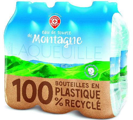LAQUEUILLE Eau de source de montagne code EAN EAU DE SOURCE DE MONTAGNE “LAQUEUILLE” 3564700463956 