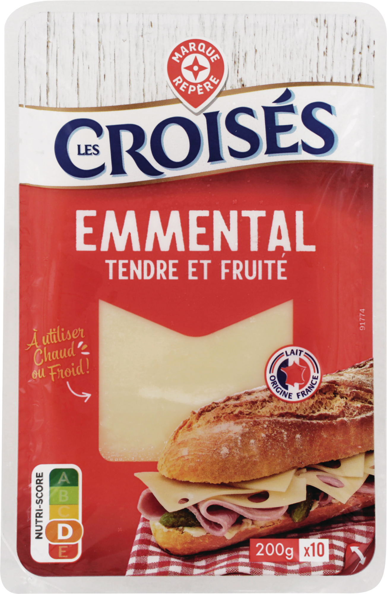 EMMENTAL EN TRANCHETTES 29% MAT.GR.