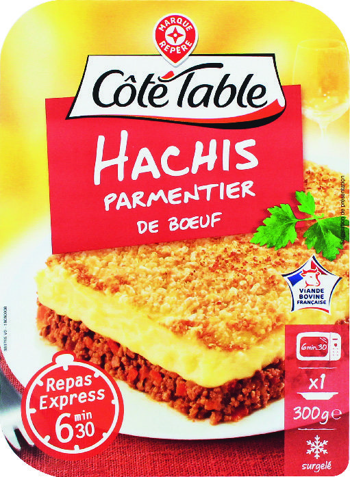 HACHIS PARMENTIER SURGELÉ “CÔTÉ TABLE”