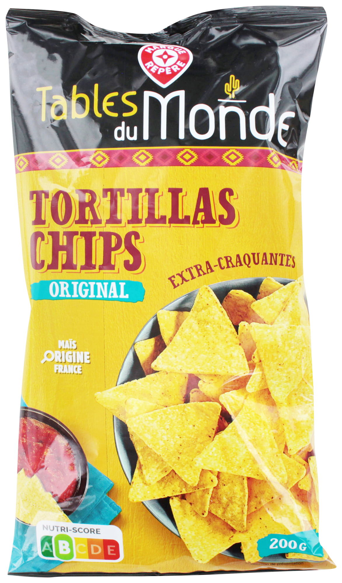 TORTILLAS CHIPS NATURE 200G