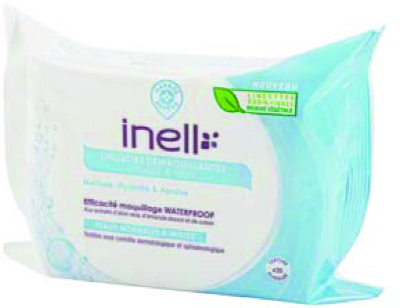 LINGETTES DÉMAQUILLANTES “INELL”