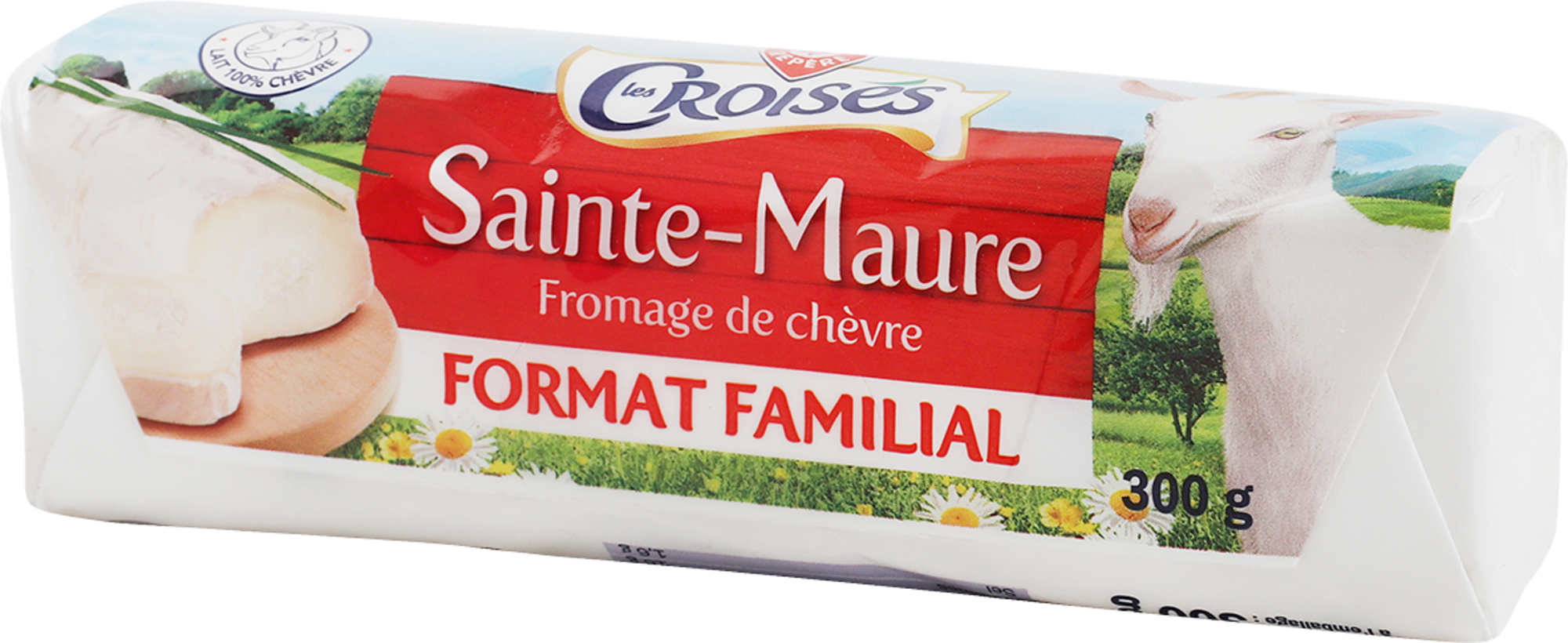 BUCHE DE CHÈVRE SAINTE MAURE 23% Mat. Gr.