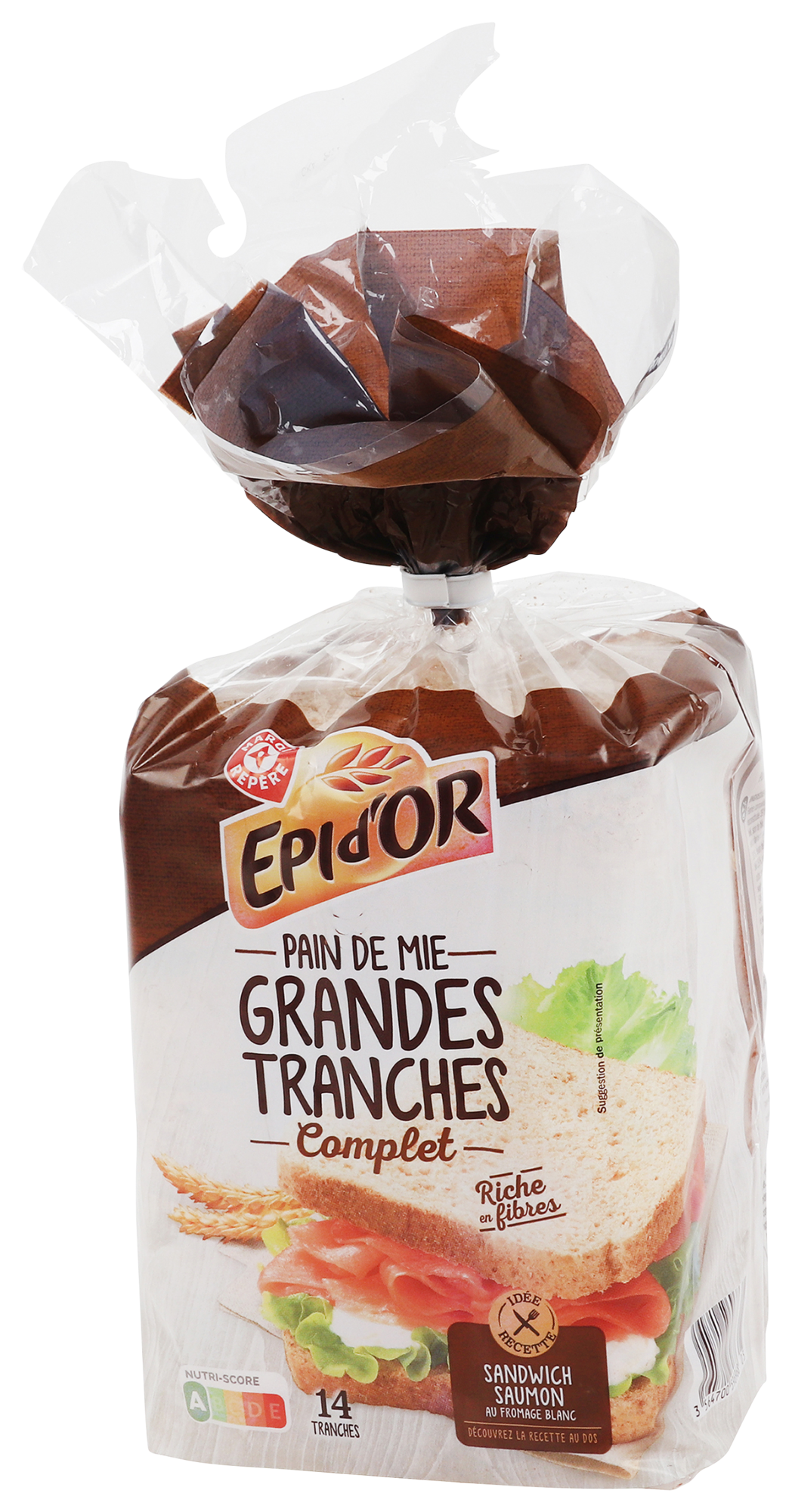 PAIN DE MIE SANDWICH COMPLET