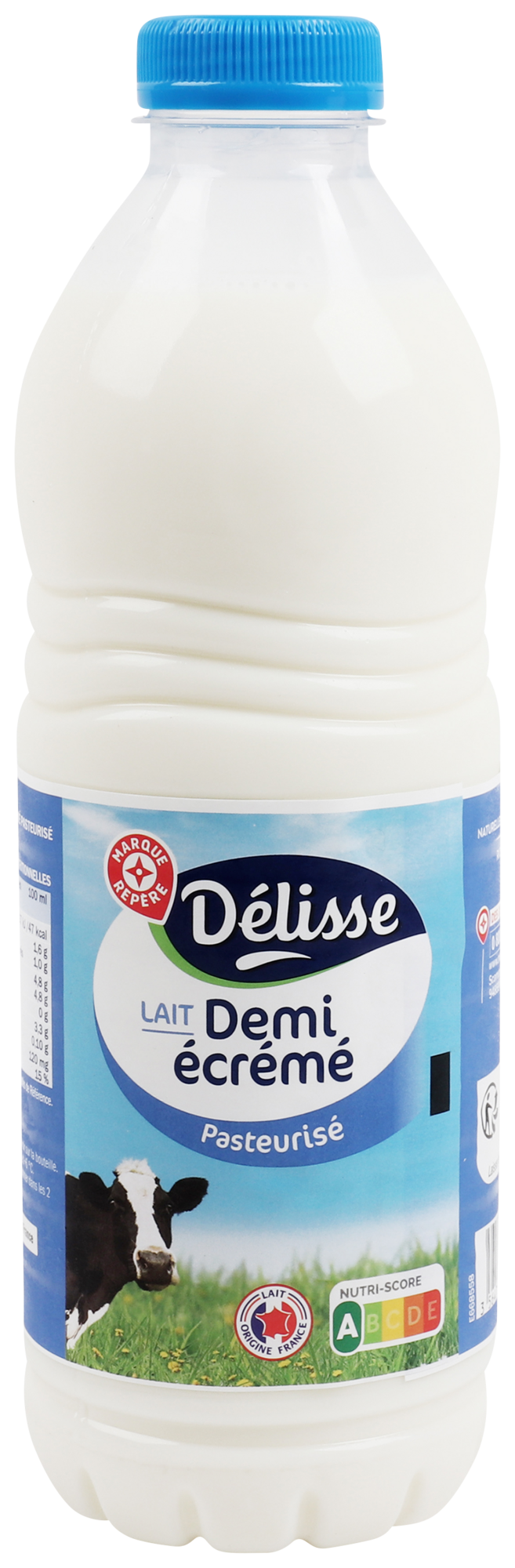 LAIT FRAIS DEMI-ÉCRÉMÉ PASTEURISÉ