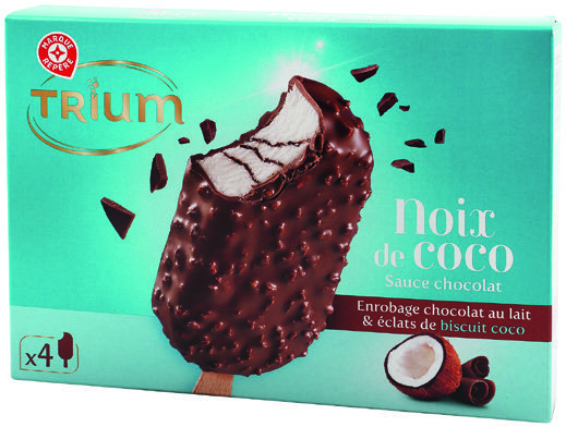 4 BÂTONNETS À LA NOIX DE COCO “TRIUM”
