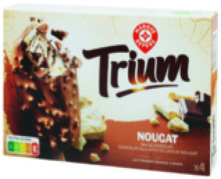 4 BÂTONNETS AU NOUGAT SAUCE CHOCOLAT “TRIUM”