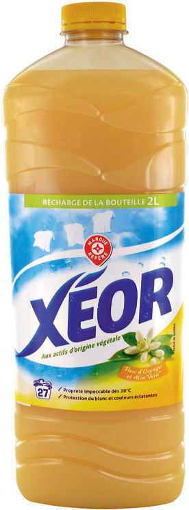 MR2 LESSIVE LIQUIDE EN RECHARGE(1)(2) “XEOR” code EAN 3564700642191 