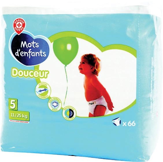 CHANGES BÉBÉ DOUCEUR “MOTS D’ENFANTS”