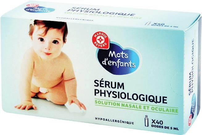 SÉRUM PHYSIOLOGIQUE “MOTS D’ENFANTS”