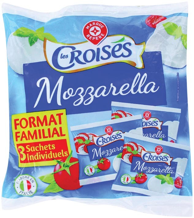 MOZZARELLA FORMAT FAMILIAL   18% MAT. GR.* “LES...