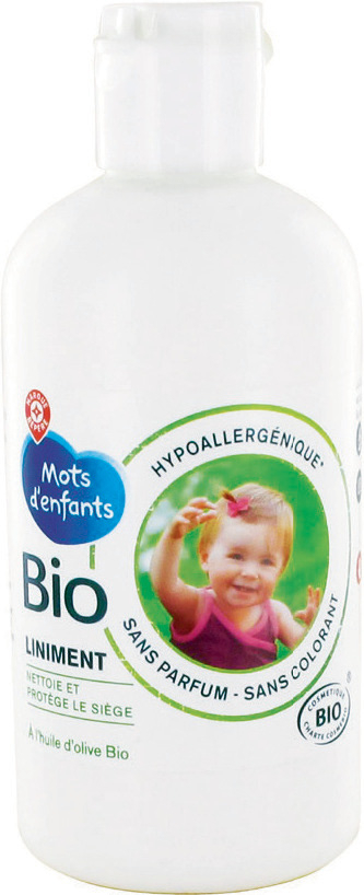 LINIMENT BÉBÉ BIO “MOTS D’ENFANTS”