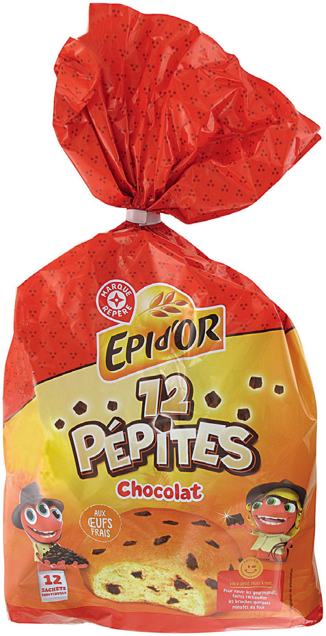 BRIOCHETTES PÉPITES DE CHOCOLAT